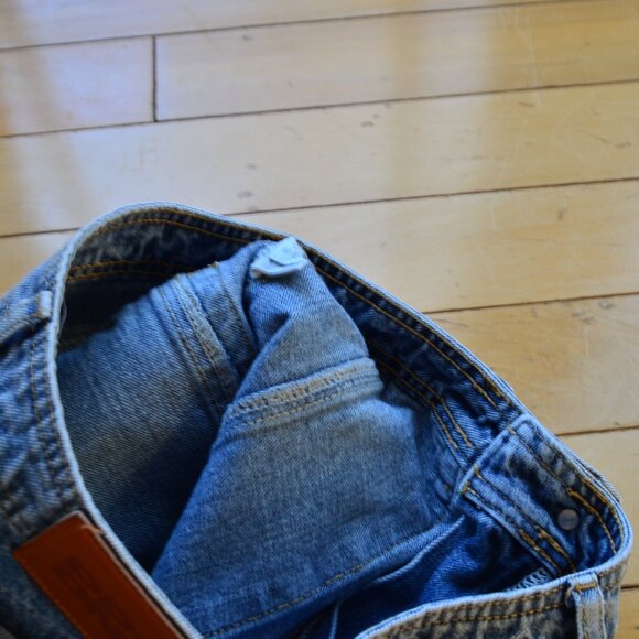 Princess Polly Chad Mid Rise Cargo Jeans Size US 4 - Picture 9 of 13